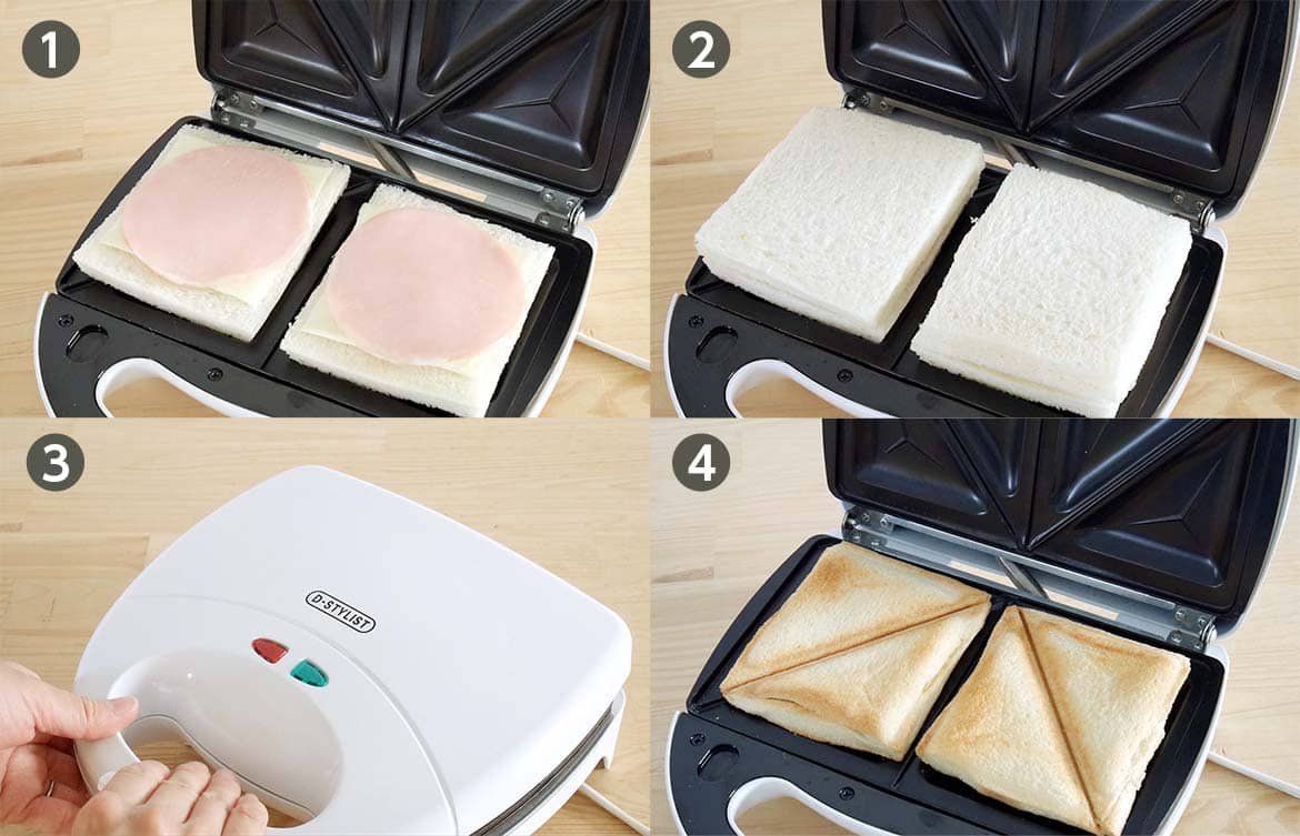 3 in 1 マルチ サンドメーカー