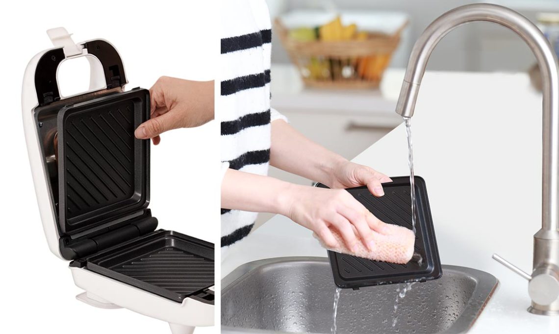 耳まで焼けるホットサンドメーカー