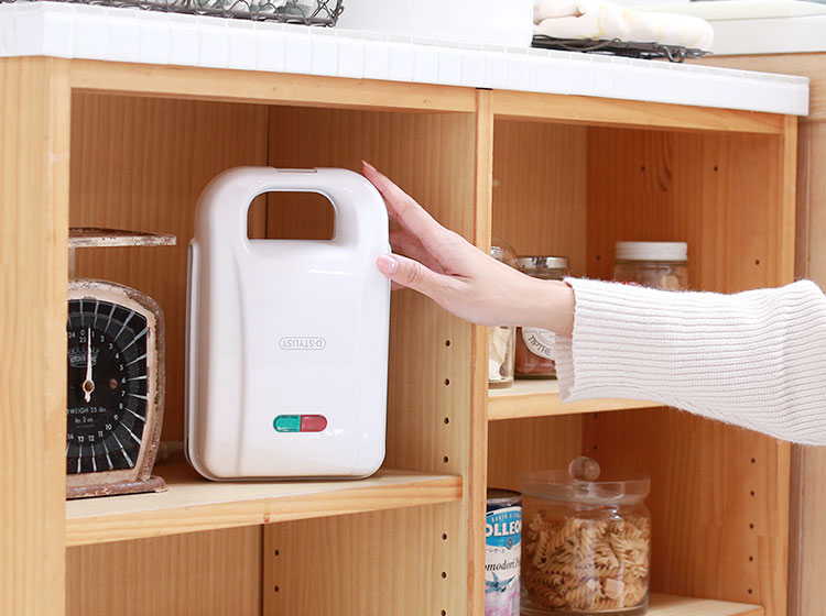 耳まで焼けるホットサンドメーカー