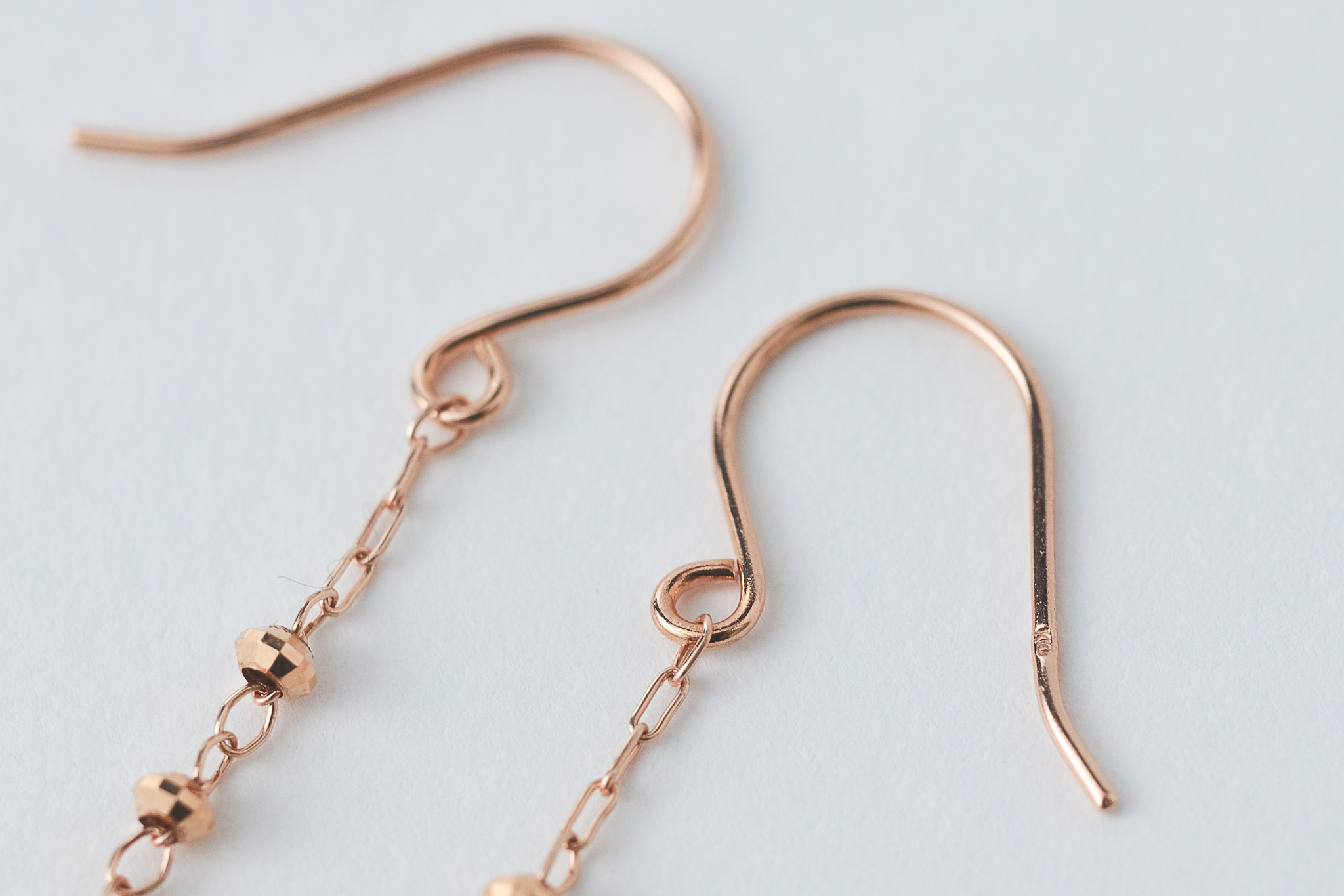 K10PG 淡水パール/クォーツ ピアス