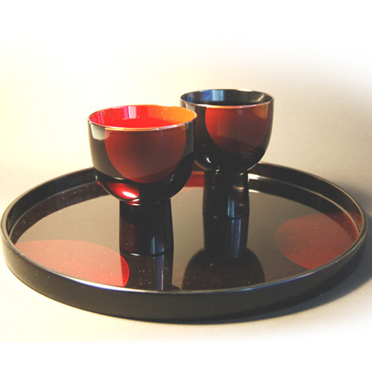 ペアカップ 日月白檀