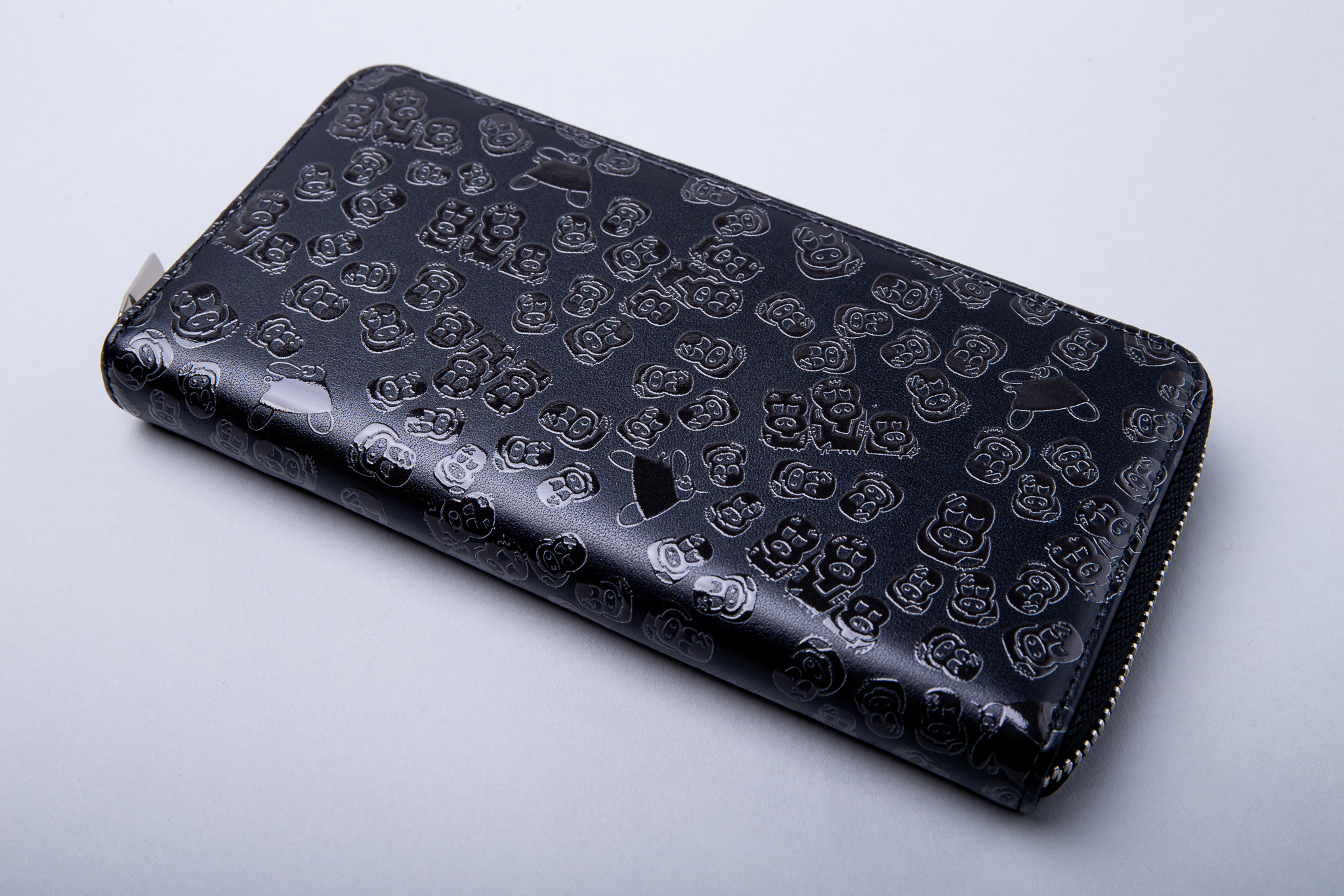 ヒョウタンツギ長財布ラウンドファスナー