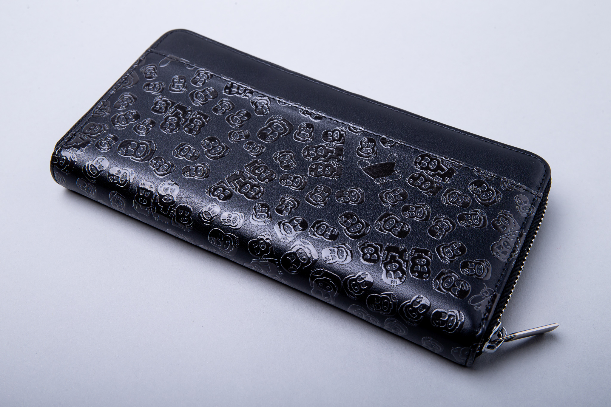 ヒョウタンツギ長財布ラウンドファスナー