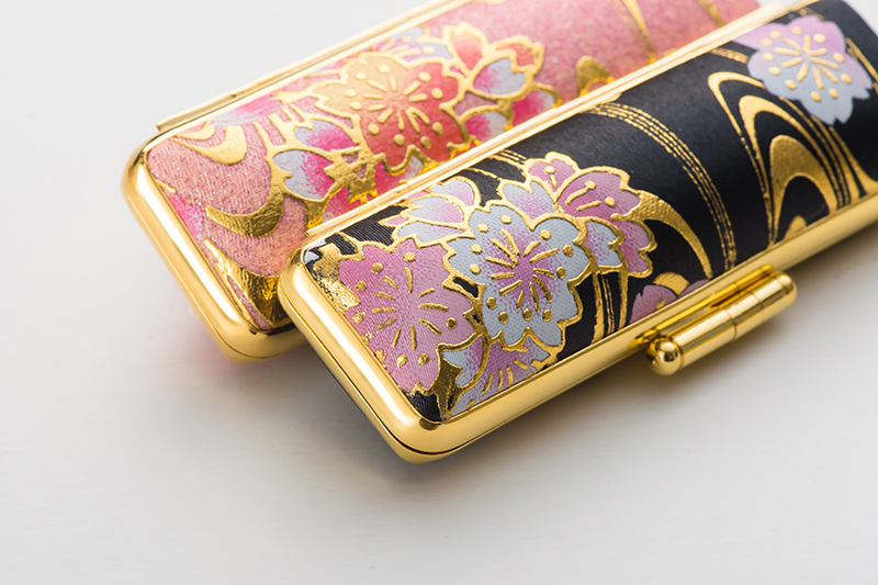 印鑑ケース　流水桜　12㎜専用