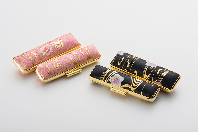 印鑑ケース　流水桜　12㎜専用