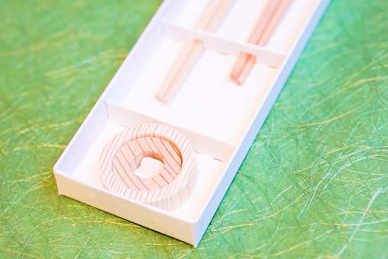 夫婦箸と箸置きのセット