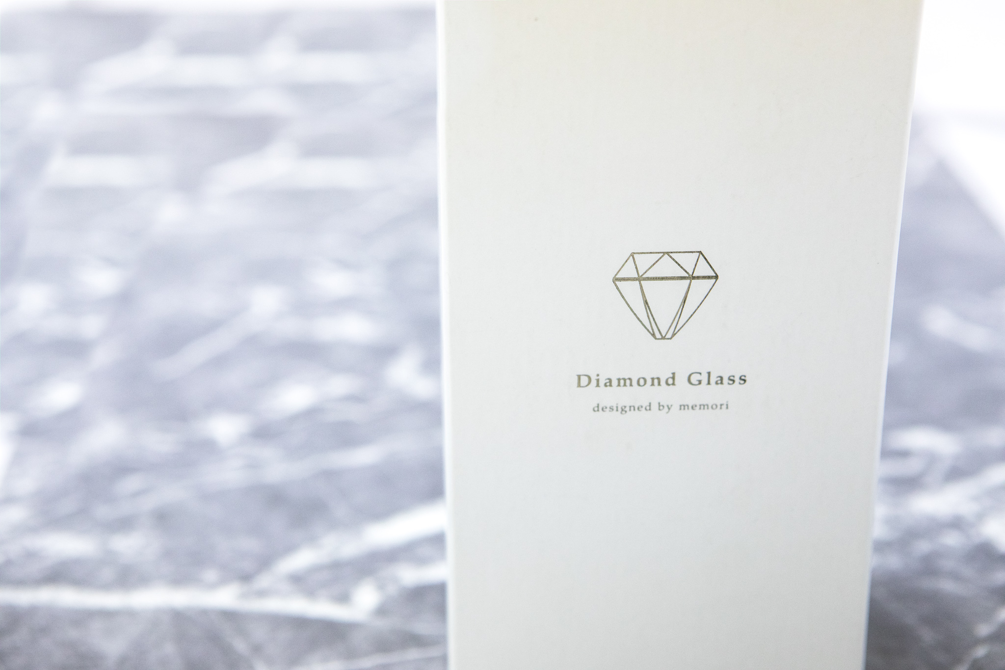 Diamond Glass-ワイングラス-ショートステムペア