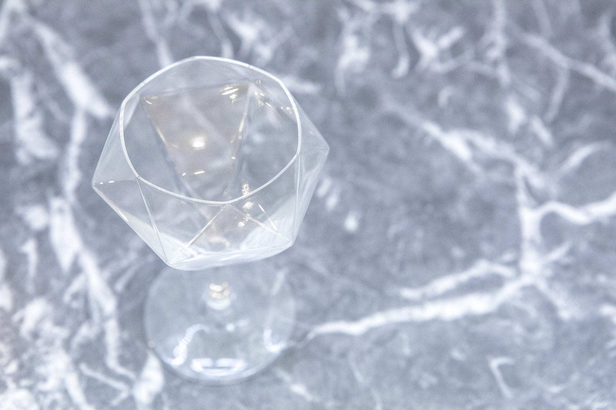 Diamond Glass-ワイングラス-ショートステムペア