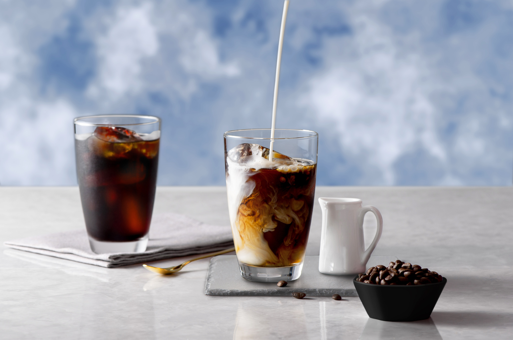 丸福珈琲店　アイスコーヒーセット　３本