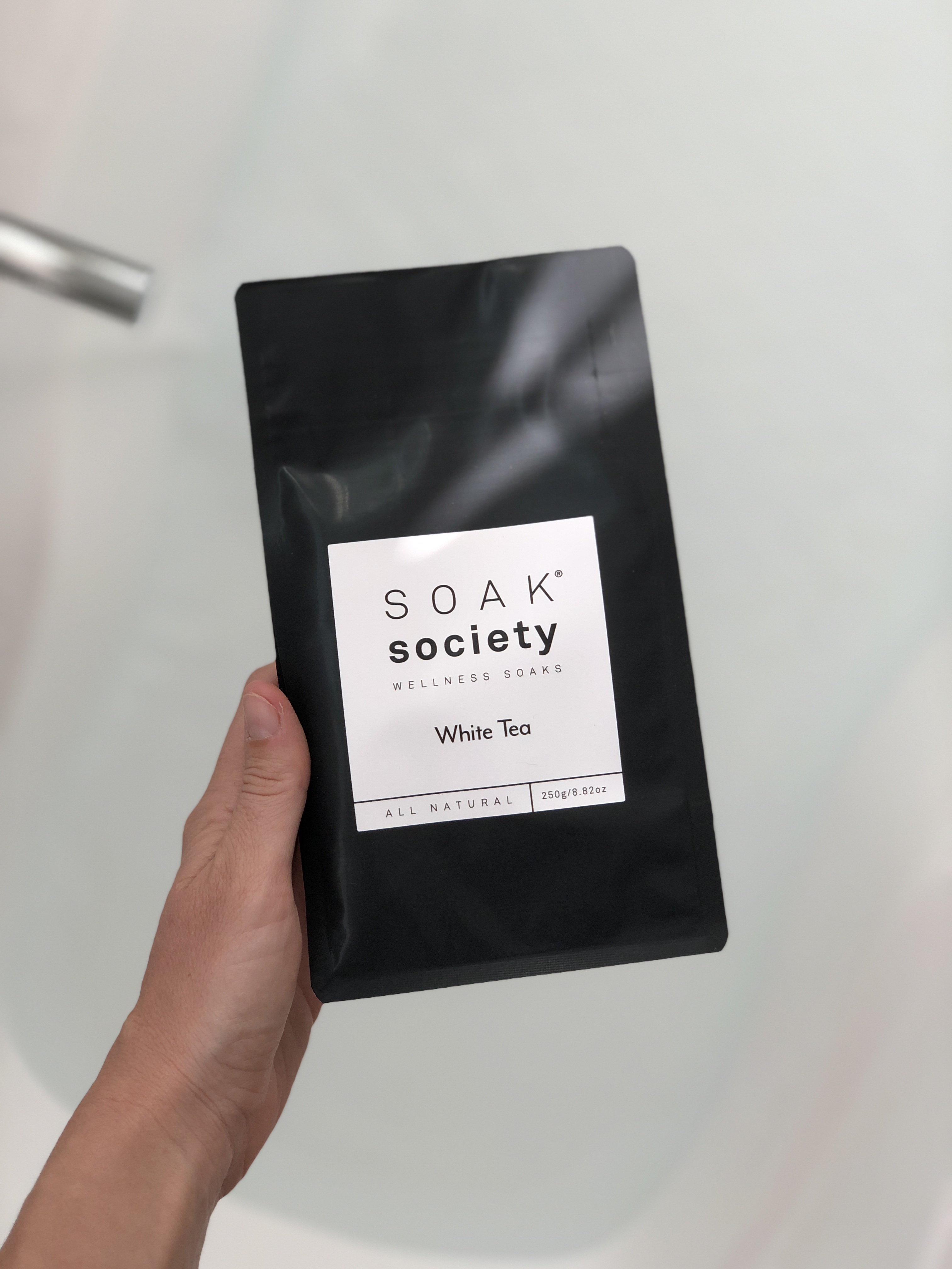 バスソークレギュラーサイズ250g ホワイトティー