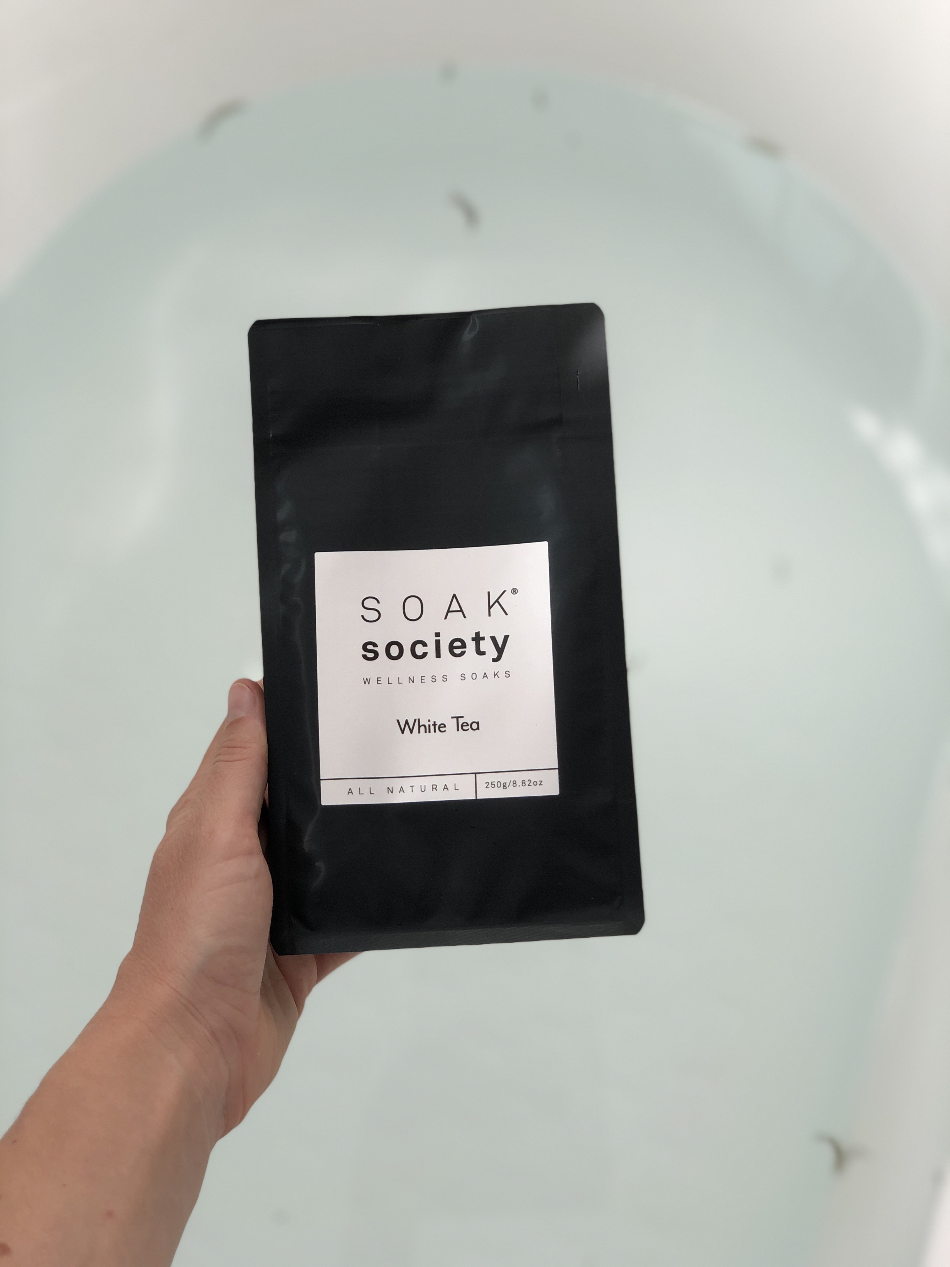 バスソークレギュラーサイズ250g ホワイトティー
