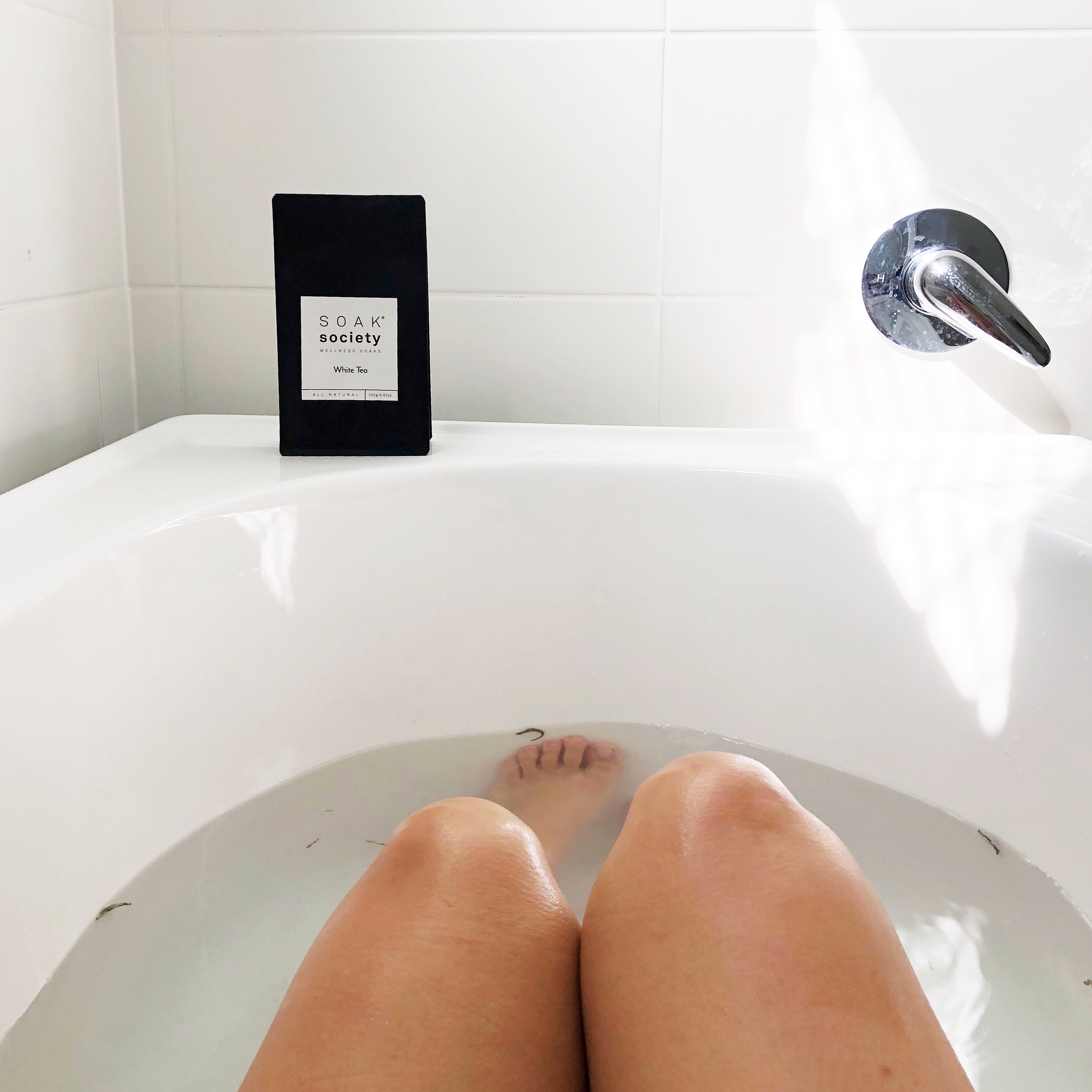 バスソークレギュラーサイズ250g ホワイトティー
