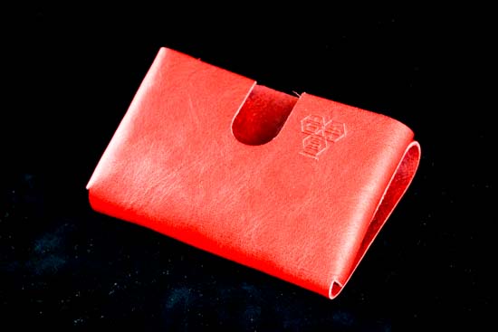 短角牛シームレス名刺入れ