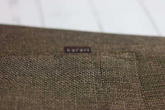 シャンブレークロスのウエストウォーマー-S～L対応