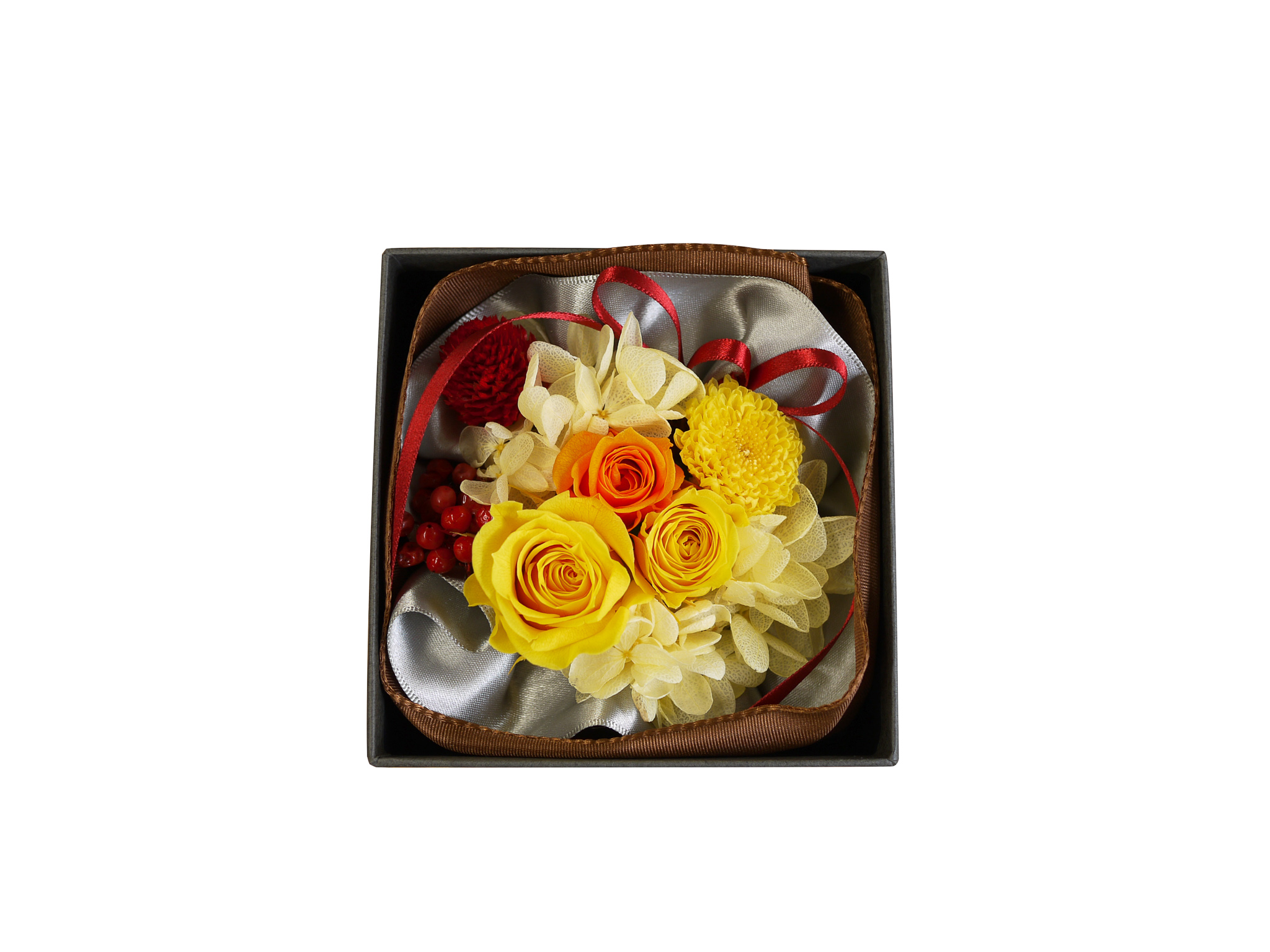 ボックスプリザーブドフラワー S