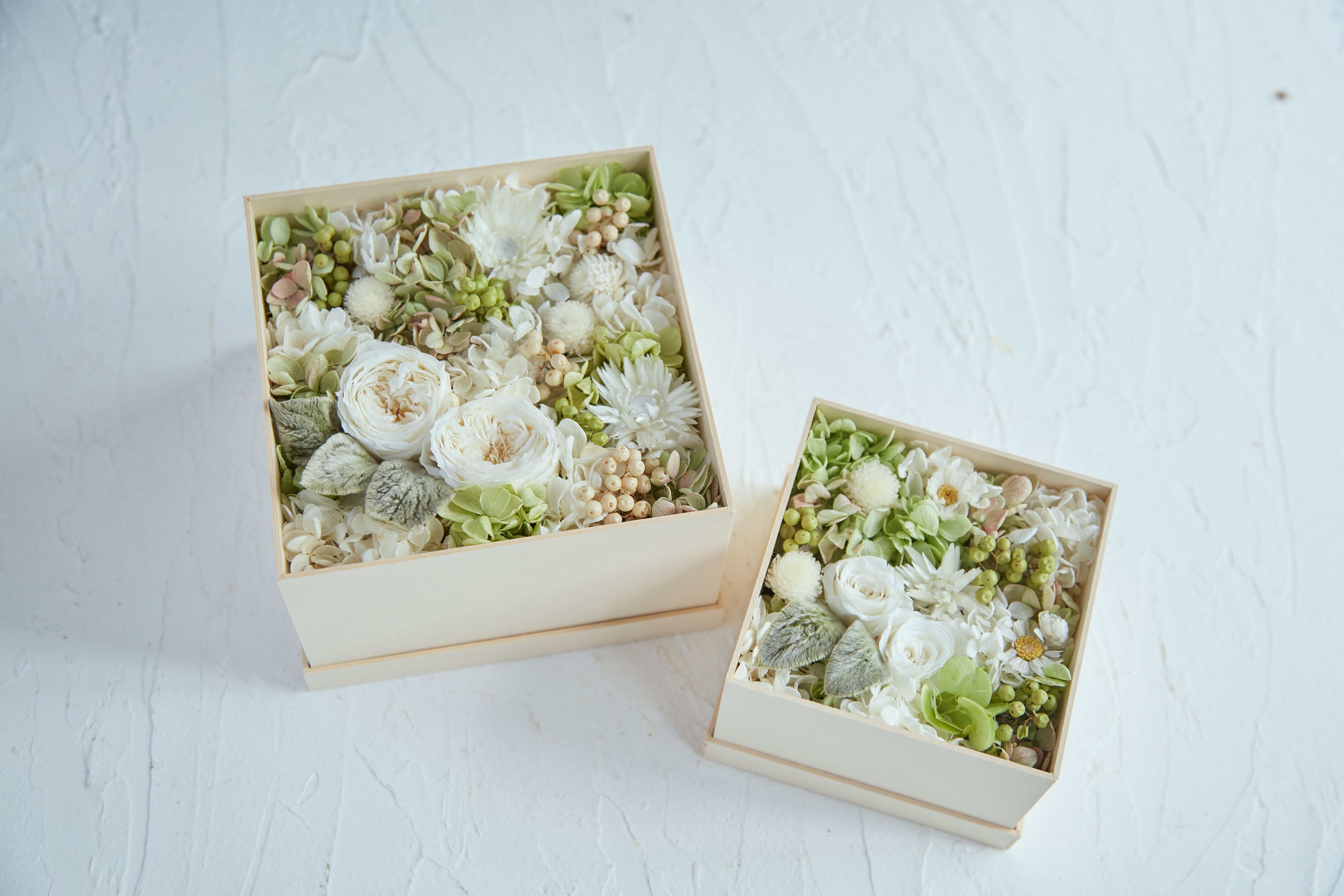 Boite de bonheur [幸せのボックス] ホワイト Sサイズ