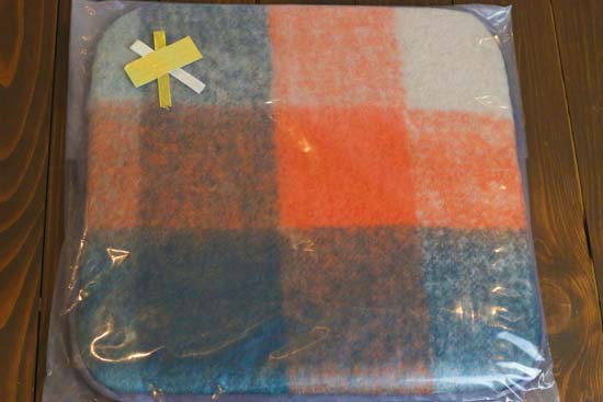 ACRYL/WOOL CHECK MINI MAT