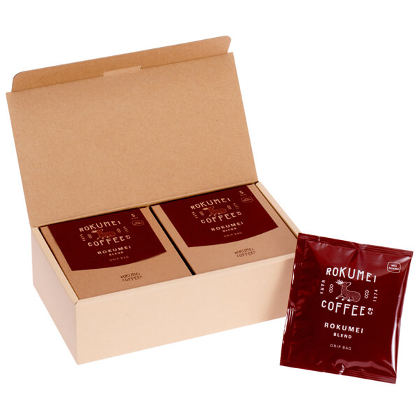 ギフト 飲みやすいロクメイブレンド ドリップバッグ 10pcs ROKUMEI COFFEE CO.（ロクメイコーヒーカンパニー）のプレゼント・ ギフト通販 TANP [タンプ]