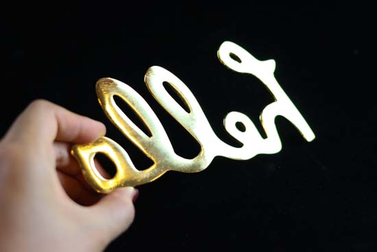 BRASS OBJECT ペーパーウェイト