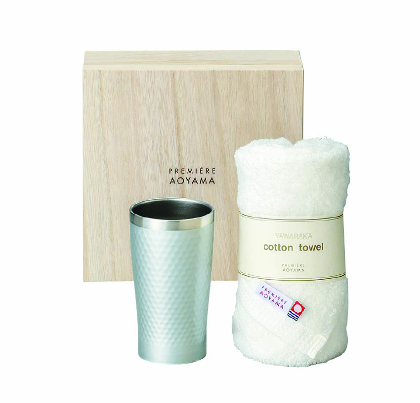 【名入れギフト】サーモタンブラー＆タオルＳ