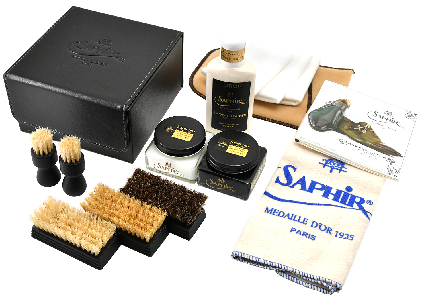 タンプ限定ノワールシューケアダブルセット