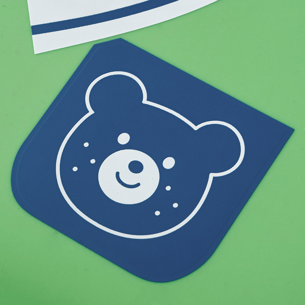 立体ポケット付きランチスタイ