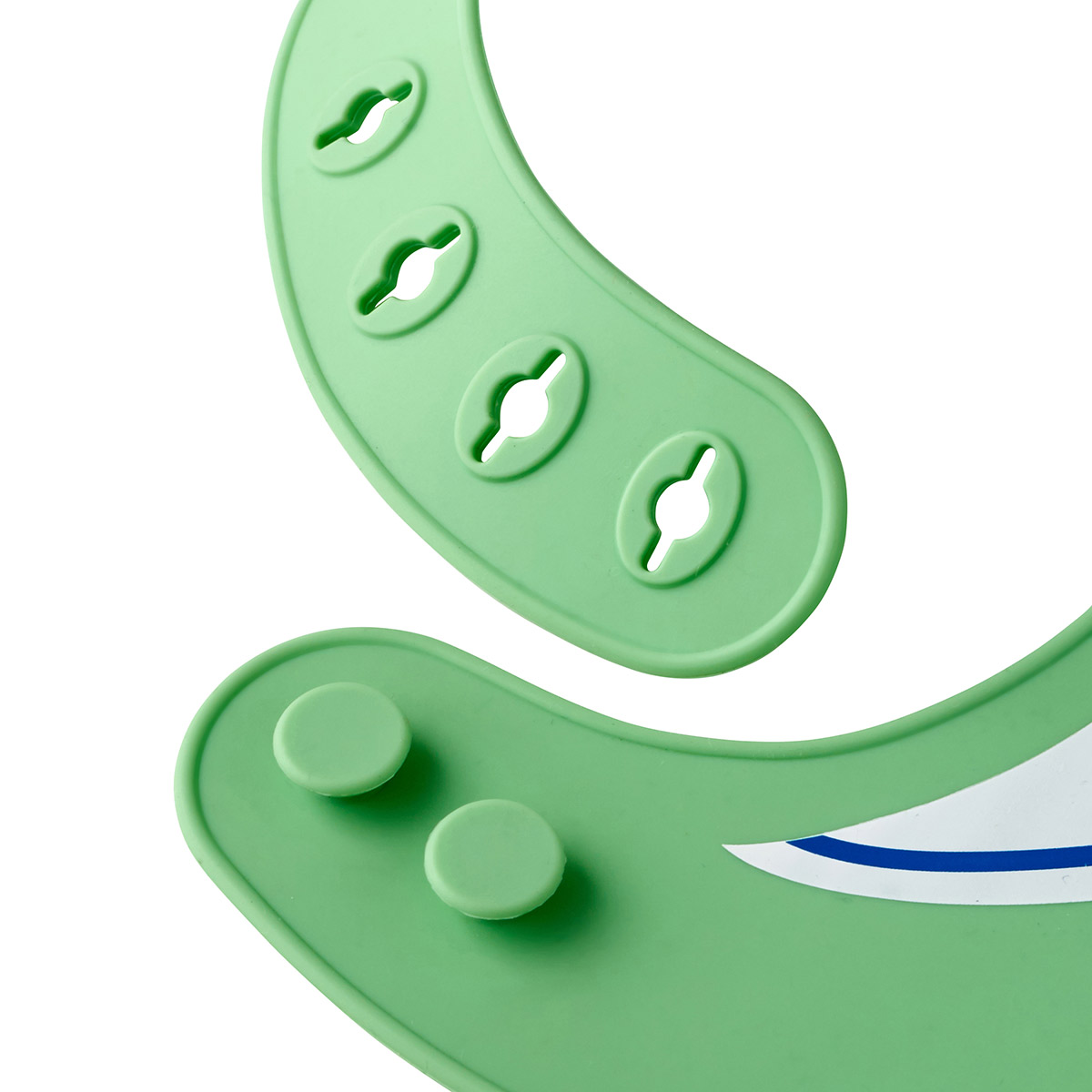 立体ポケット付きランチスタイ