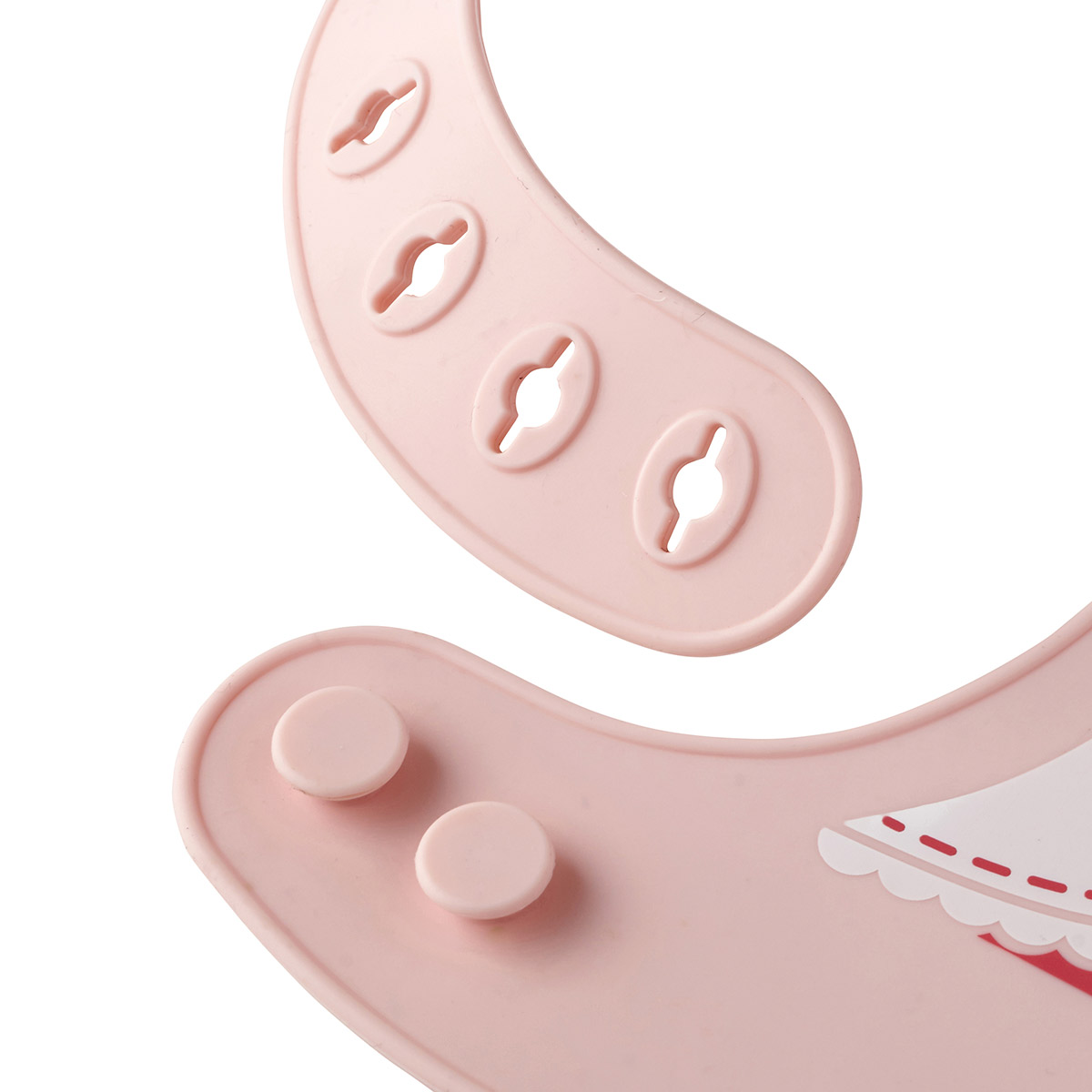 立体ポケット付きランチスタイ