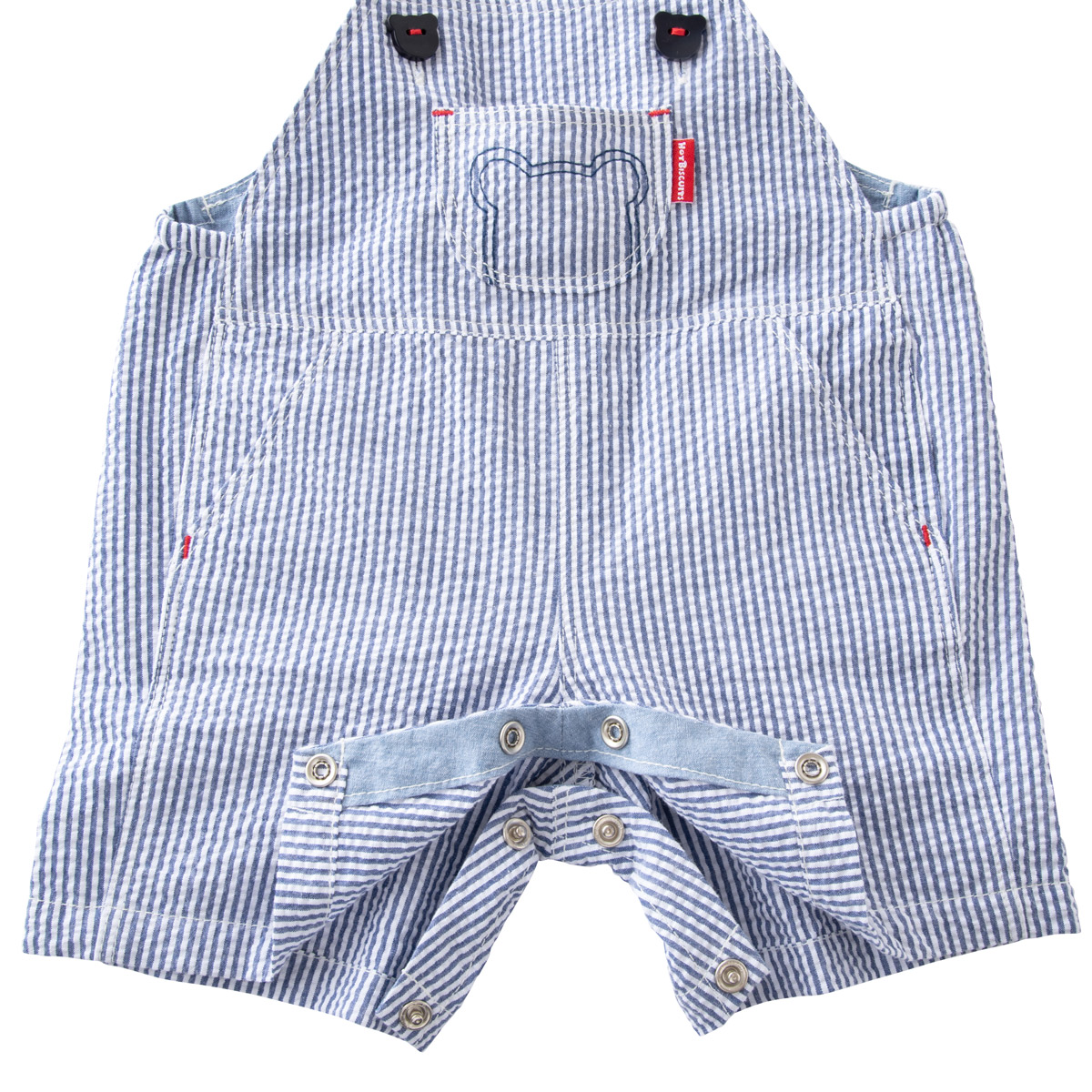 ５分丈オーバーオール