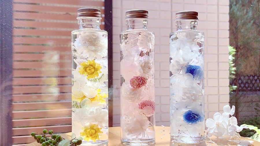 ハーバリウム　happiness（ハピネス）