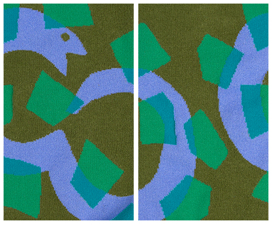 marimekkoデザイナー鈴木マサルコラボ ソックス 22.5-27.5cm ユニセックスフリーサイズ