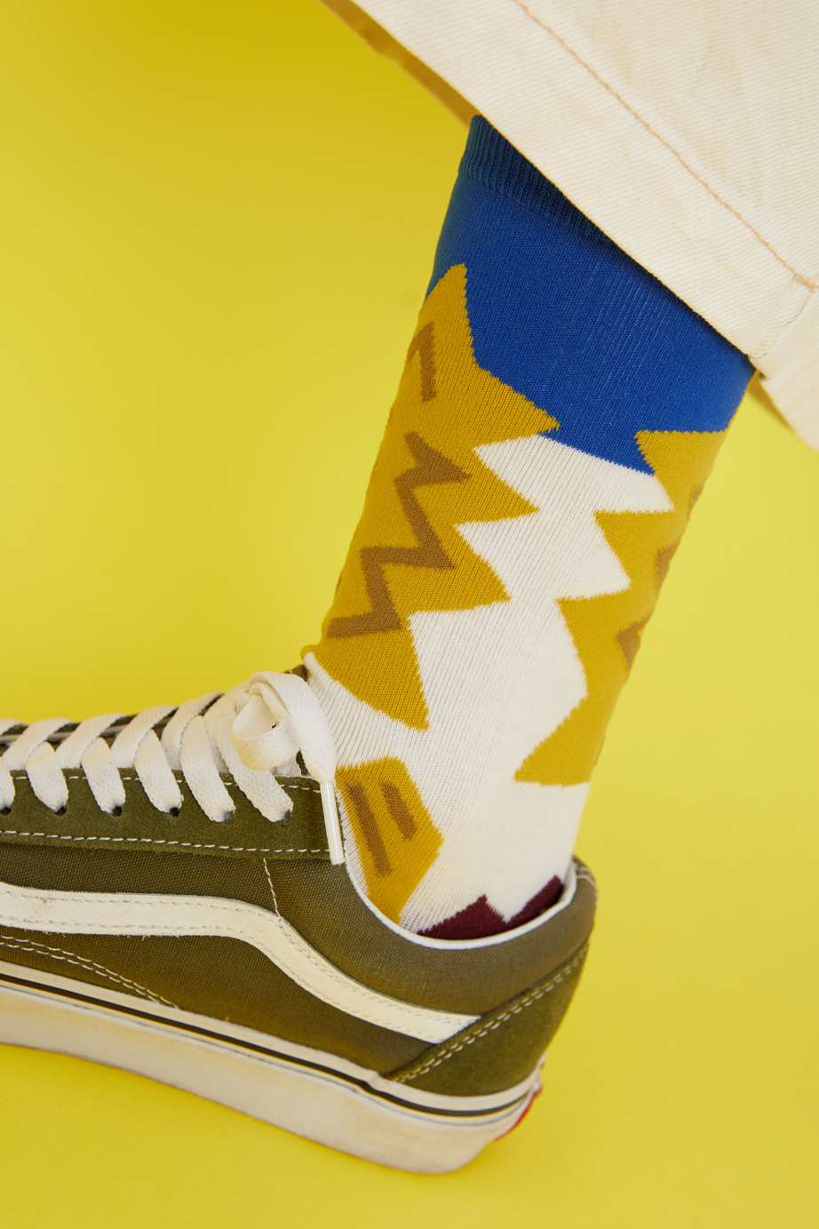 marimekkoデザイナー鈴木マサルコラボ ソックス 22.5-27.5cm ユニセックスフリーサイズ