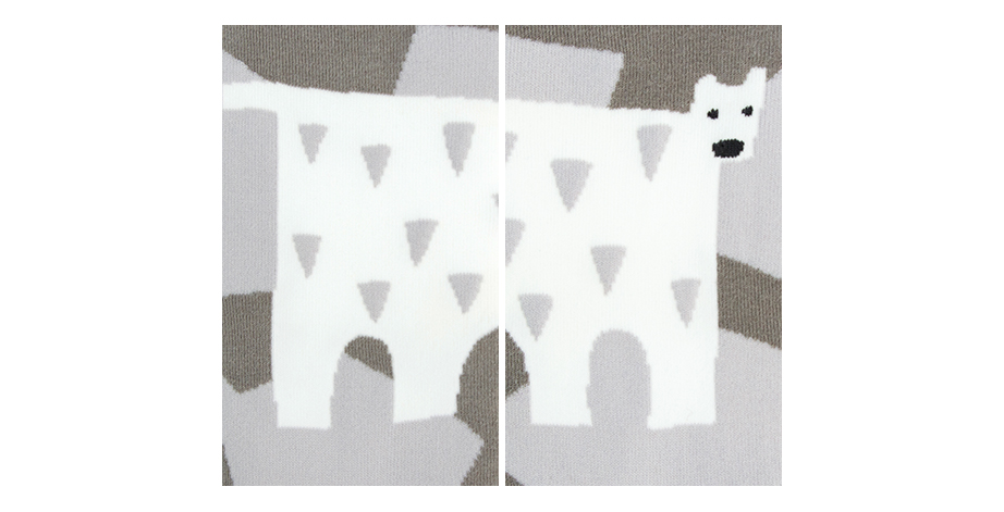 marimekkoデザイナー鈴木マサルコラボ ソックス 22.5-27.5cm ユニセックスフリーサイズ