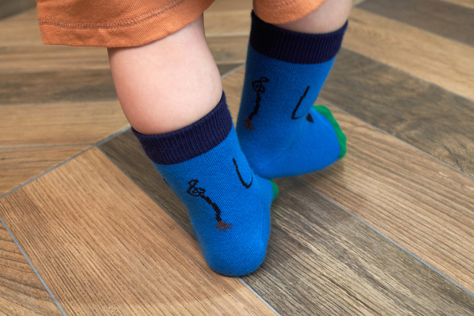 【socksappeal】イラストレーターMogu Takahashi （ベビーサイズ3点セット）12-15cm 1～2歳児向け