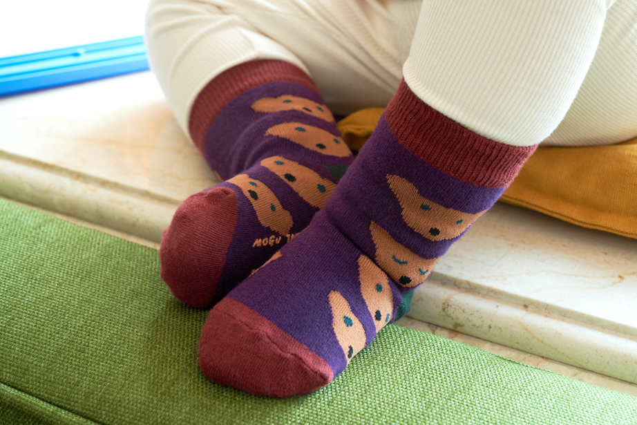 【socksappeal】イラストレーターMogu Takahashi （ベビーサイズ3点セット）12-15cm 1～2歳児向け