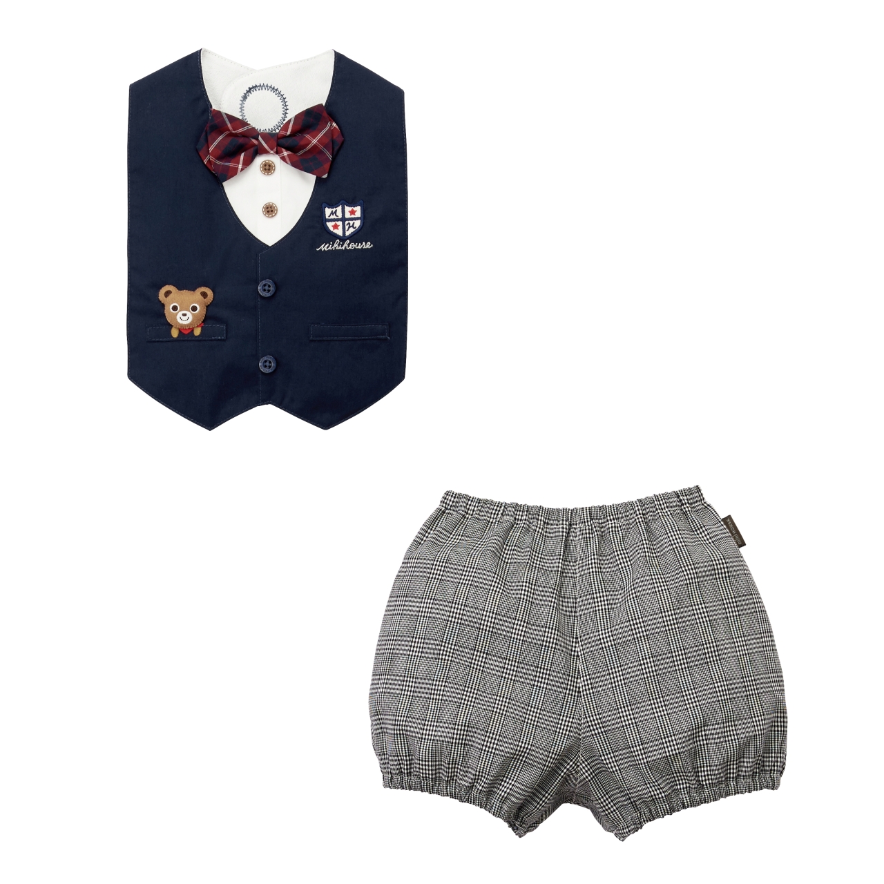 フォーマル風スタイ・ブルマセット