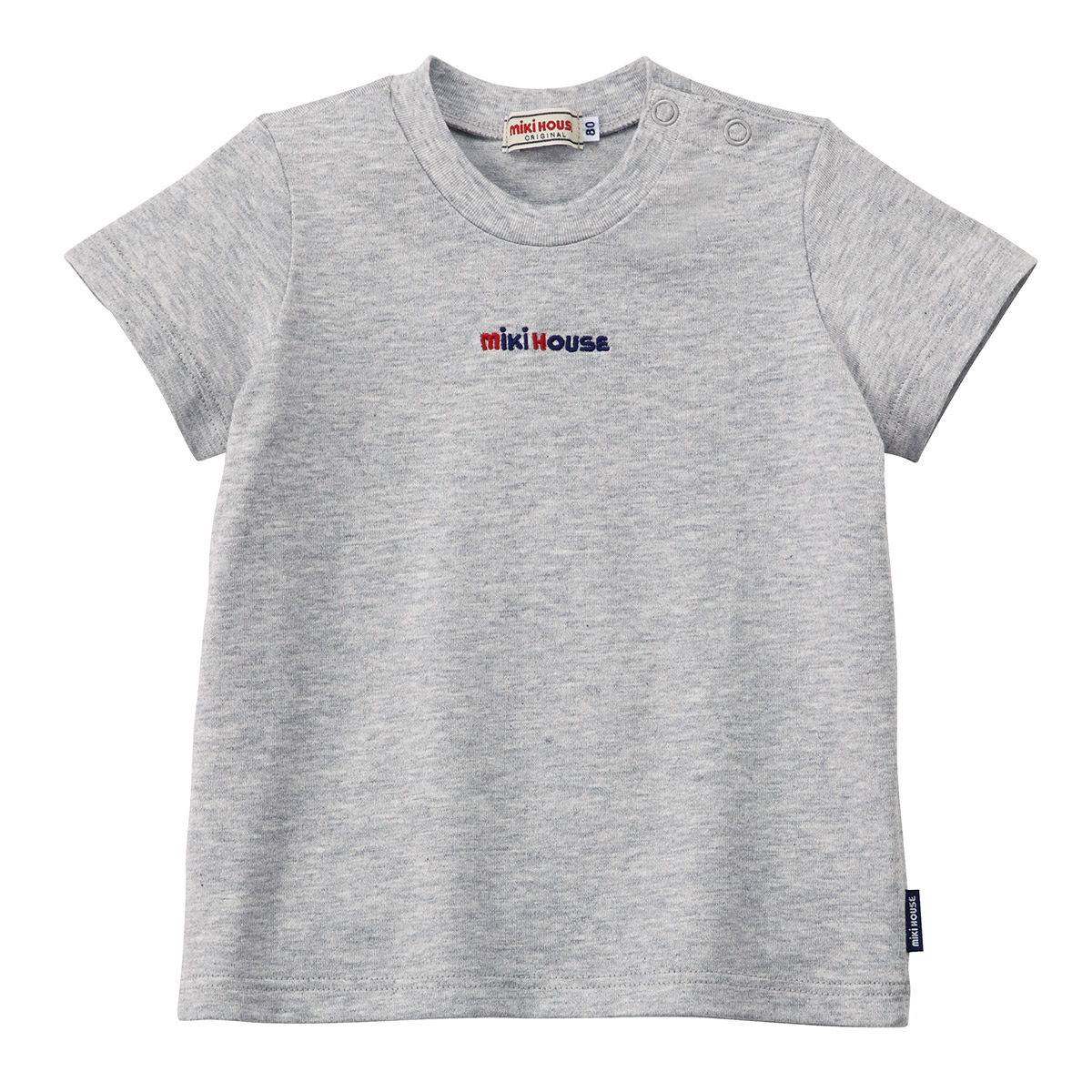 ロゴ刺しゅう入り半袖Ｔシャツ（90cm2-3才）