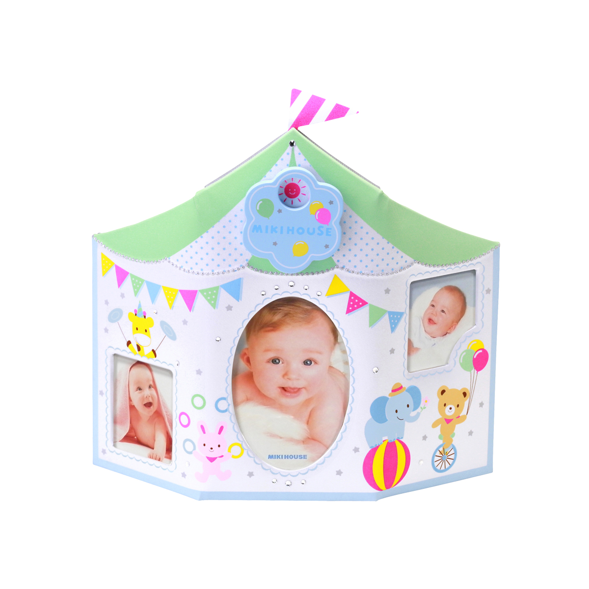 オルゴール付きフォトフレーム