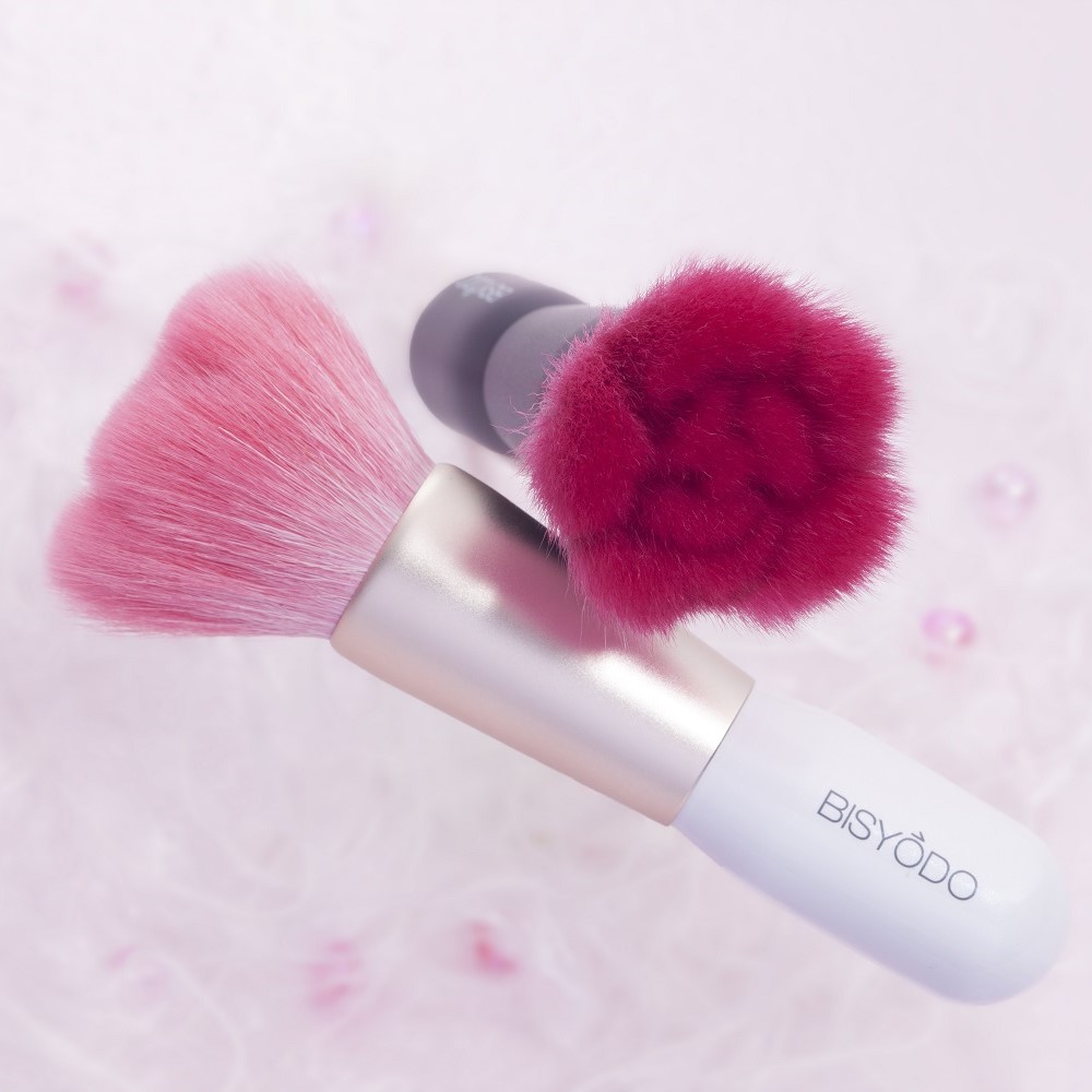フェイスブラシ BISYODO ウエダ美粧堂＞パウダーブラシ （丸平