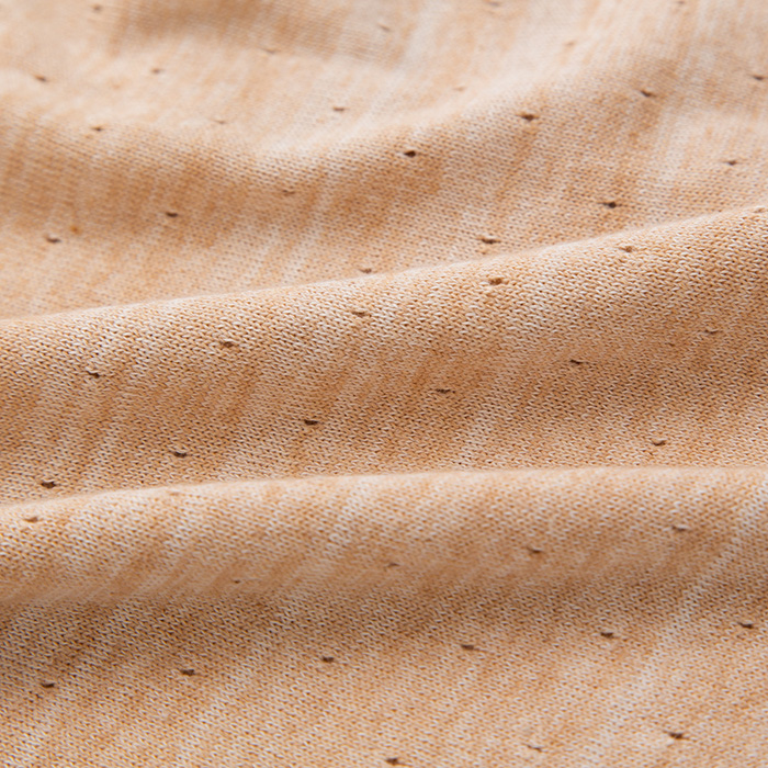 オーガニックニット半袖ロンパース