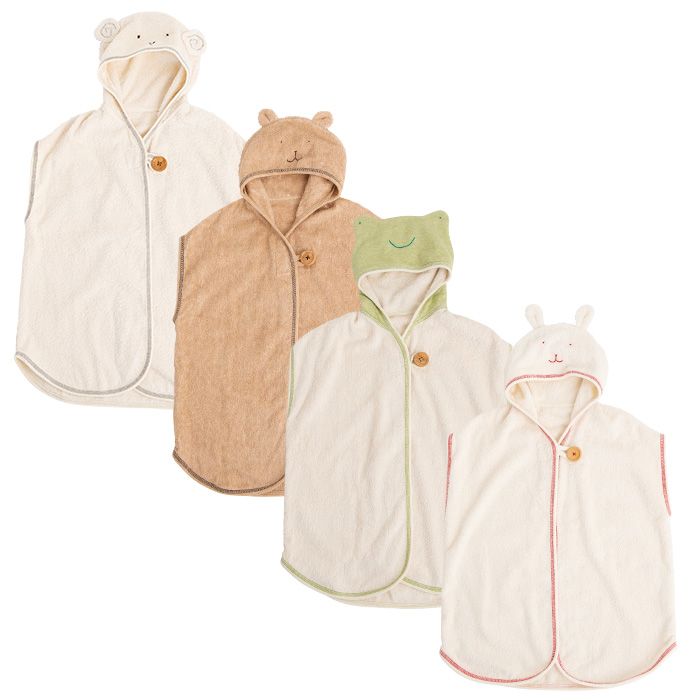 オーガニック　バスポンチョ