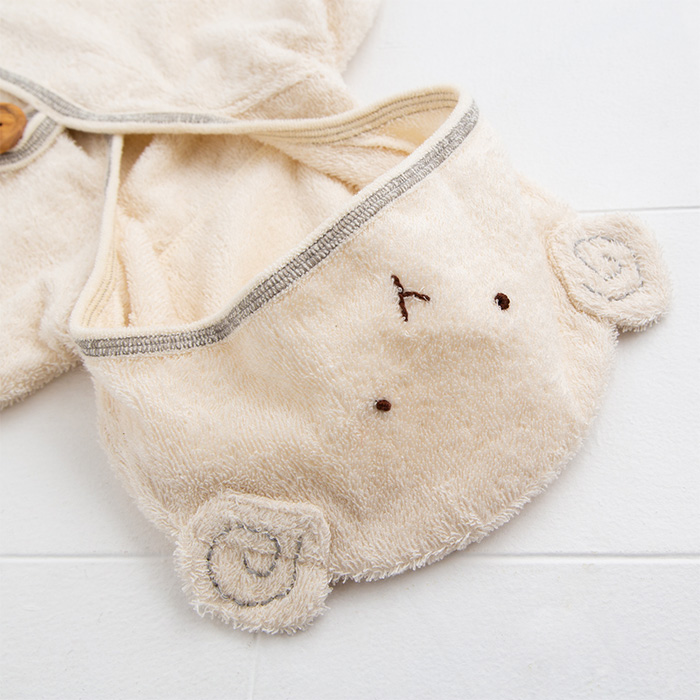 オーガニック　バスポンチョ