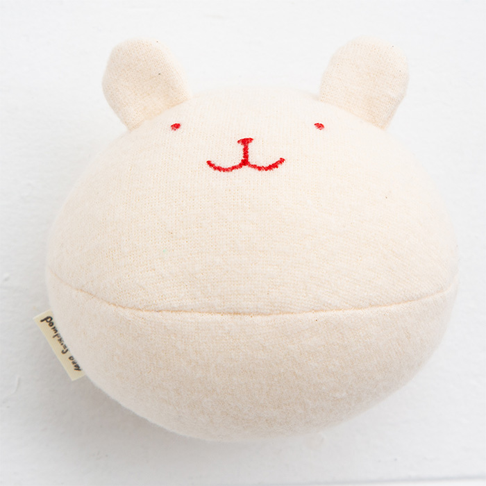 【名入れギフト】どうぶつオーガニックギフトセット［ソックス・スタイ・ボール・ハンカチ］