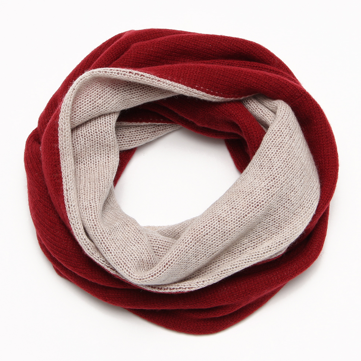 カシミヤ 100％ ニット スヌード