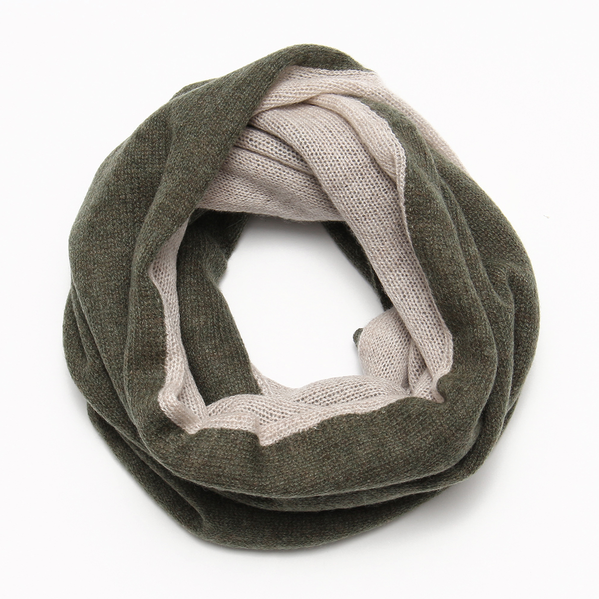 カシミヤ 100％ ニット スヌード