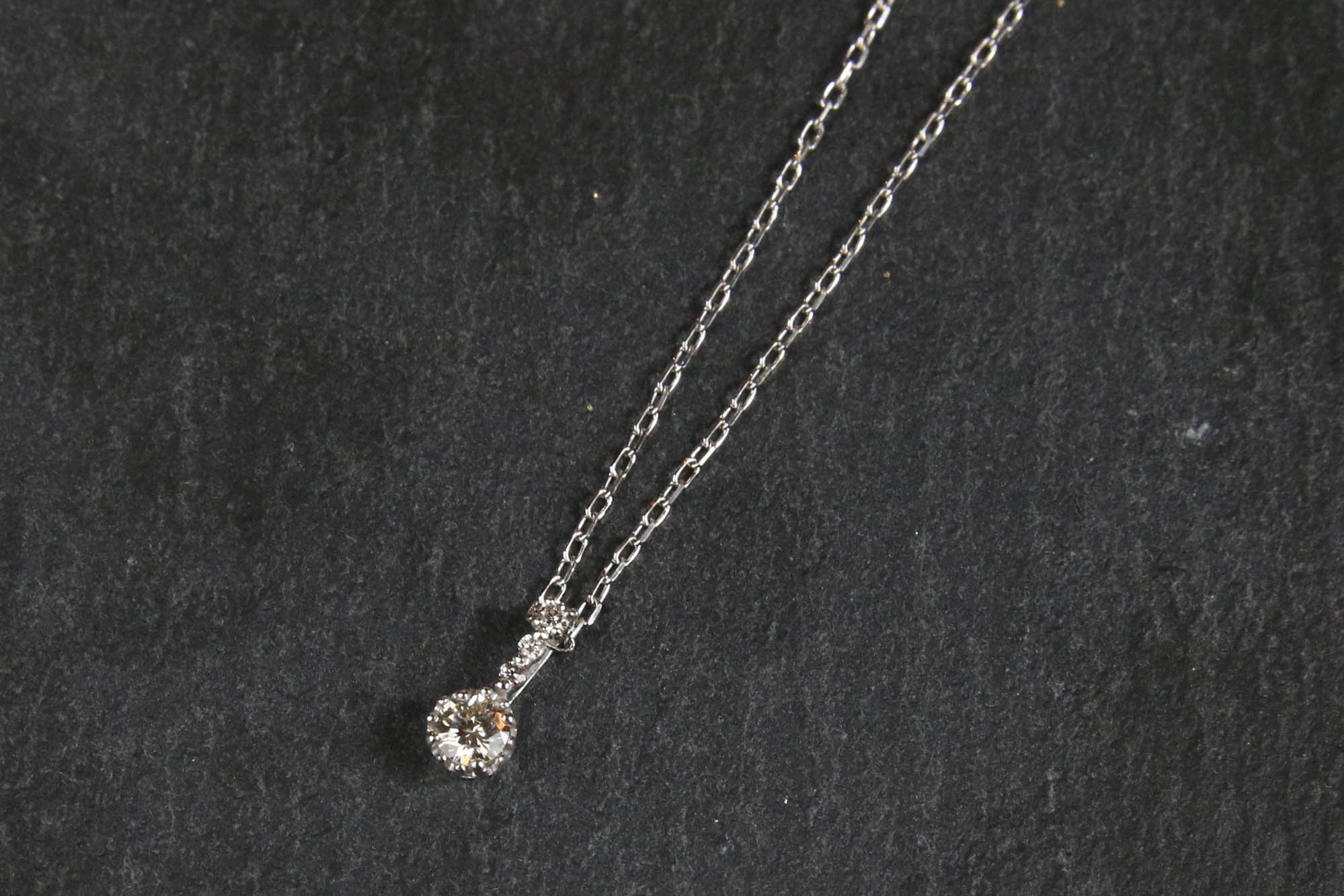 Diamond Total:0.10ct Necklace-K10