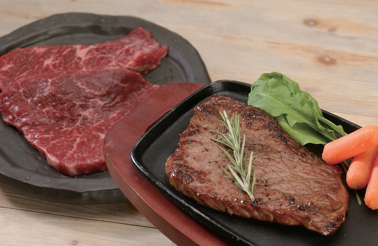 神戸牛ステーキ　希少部位３種セット