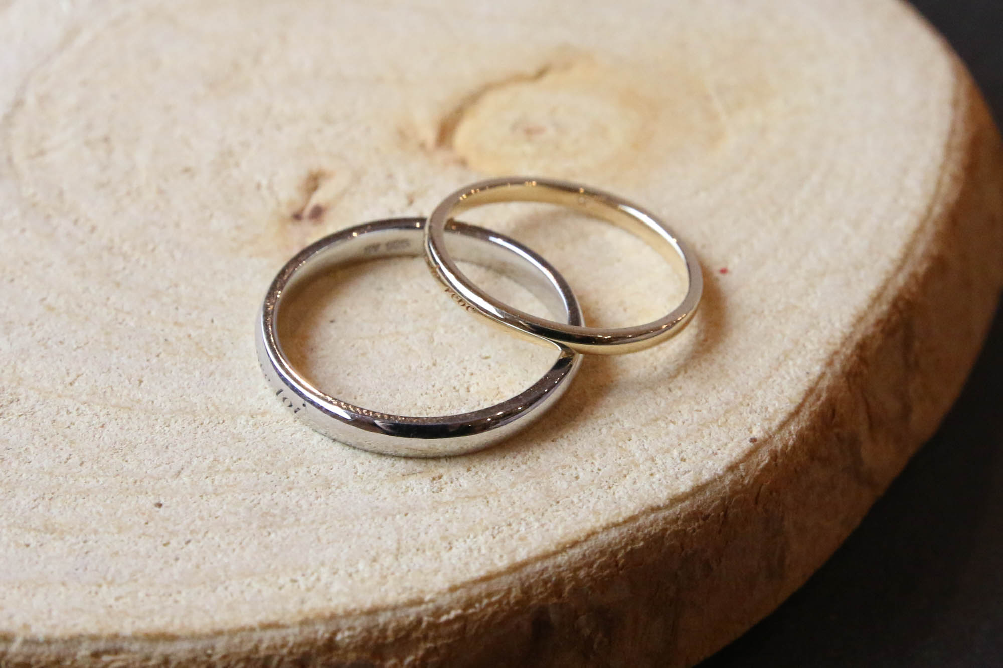 Silver Pair Ring-K10