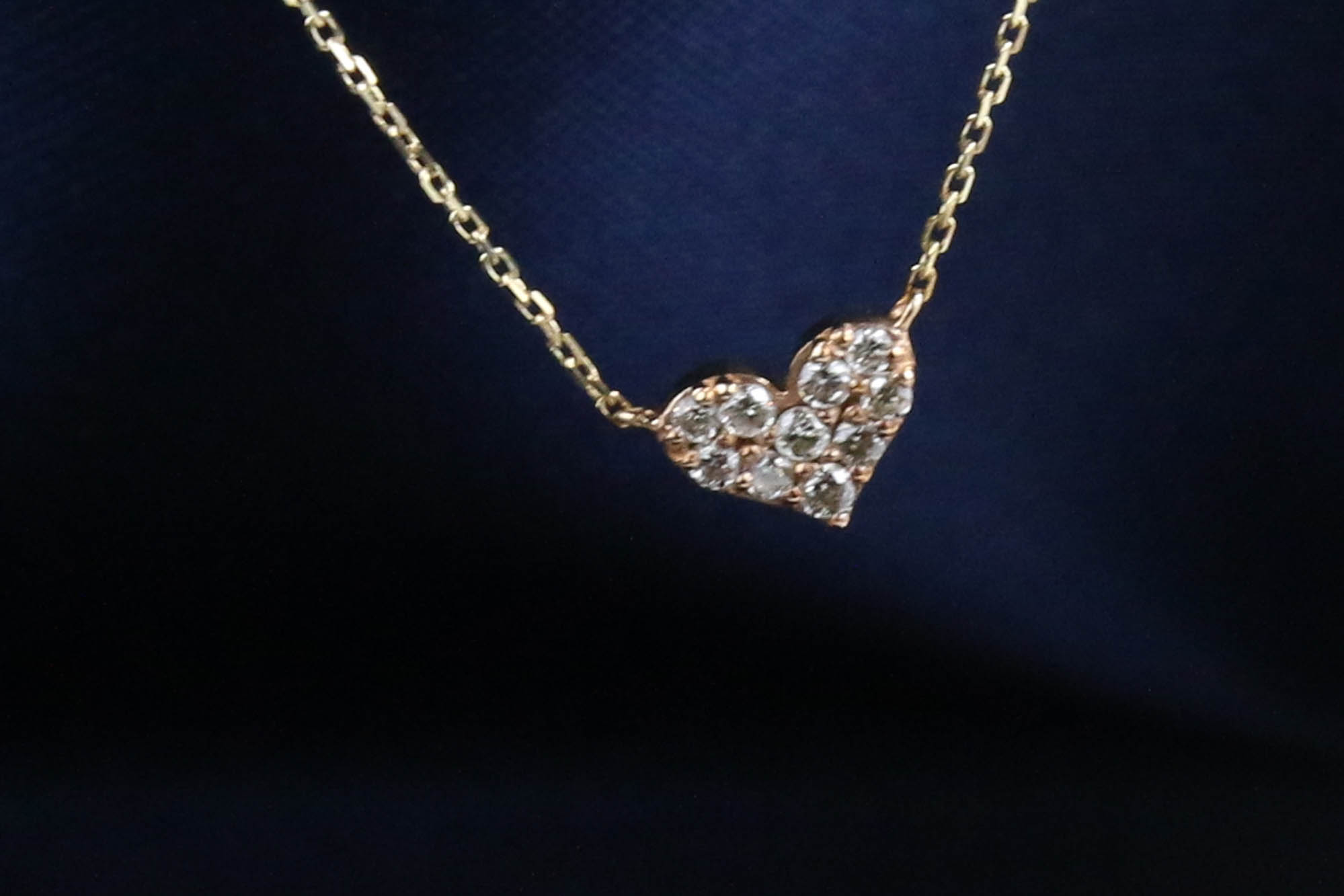 Reversible Diamond Necklace-K10