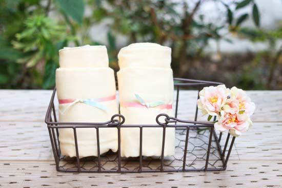 【ガーゼフェイスタオル2枚】ギフトラッピングセット